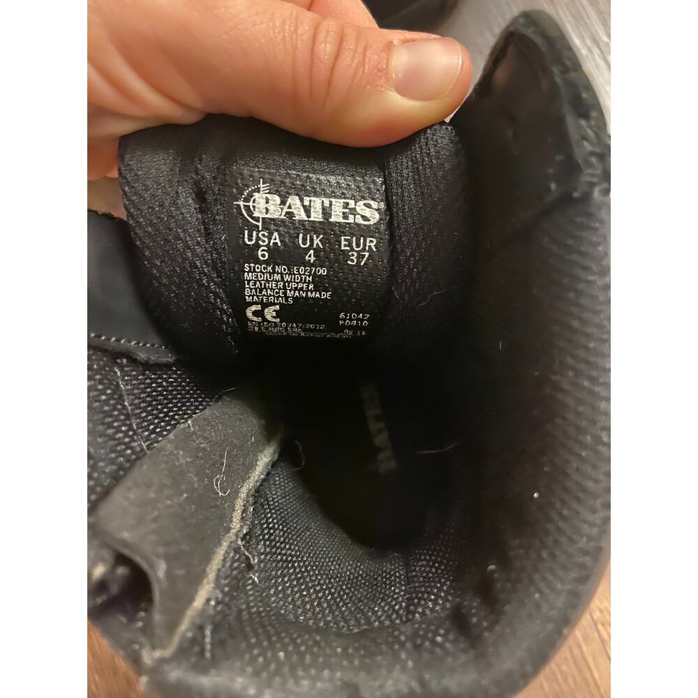 EUC Bates (SZ: US 6 EUR: 37) 8" ultralite sport side zip military & tactile boot - Picture 3 of 4